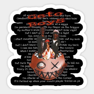 90s Retro Band Sticker